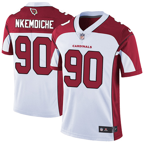 Arizona Cardinals #90 Robert Nkemdiche White Men's Stitched Vapor Untouchable Limited Jersey Men's