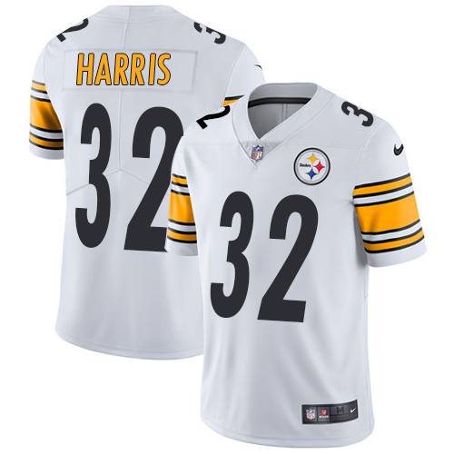 Steelers #32 Franco Harris White Men's Stitched Vapor Untouchable Limited Jersey