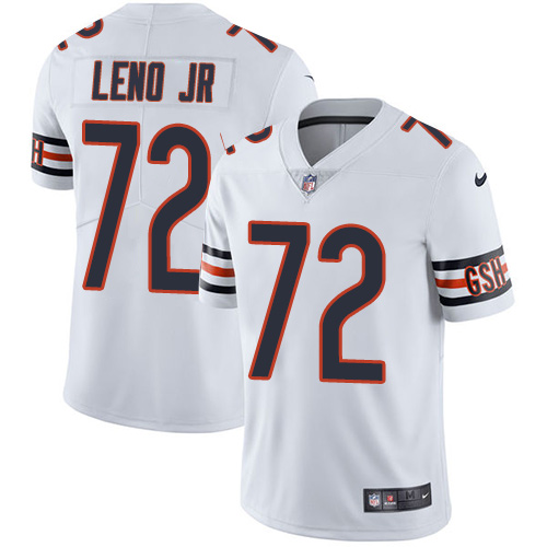 Chicago Bears #72 Charles Leno Jr White Youth Stitched Vapor Untouchable Limited Jersey Youth