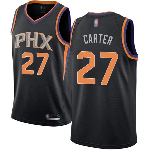 Phoenix Suns #27 Jevon Carter Black Swingman Statement Edition Jersey Mens