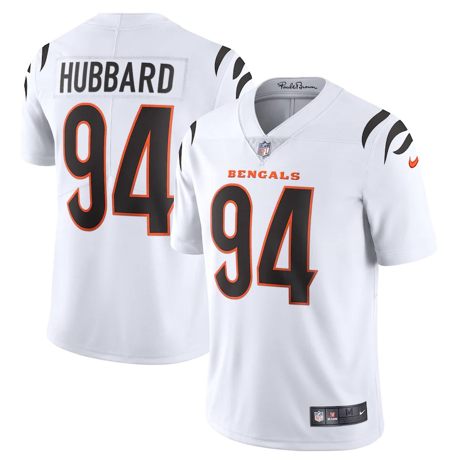 Cincinnati Bengals #94 Sam Hubbard White Vapor Limited Jersey