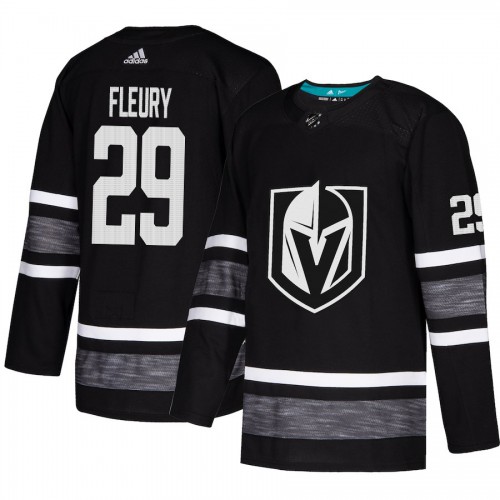 Adidas Golden Vegas Golden Knights #29 Marc-Andre Fleury Black Authentic 2019 All-Star Stitched Jersey Men's