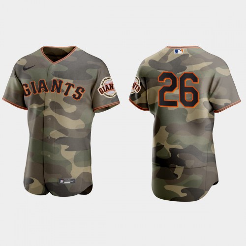 San Francisco San Francisco Giants #26 Anthony Desclafani Men's 2021 Armed Forces Day Authentic Jersey -Camo Men's