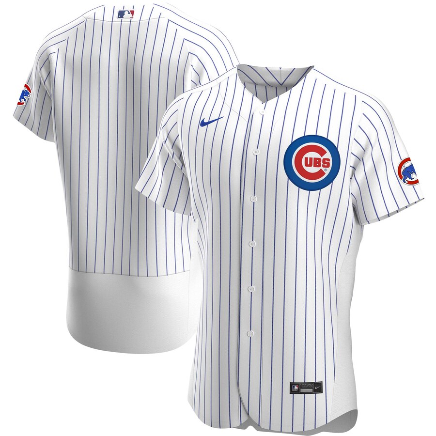 Chicago Cubs Men's White Home 2020 Authentic Official Team Jersey