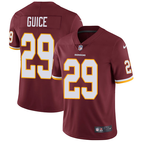 Washington Commanders #29 Derrius Guice Burgundy Red Team Color Youth Stitched Vapor Untouchable Limited Jersey Youth