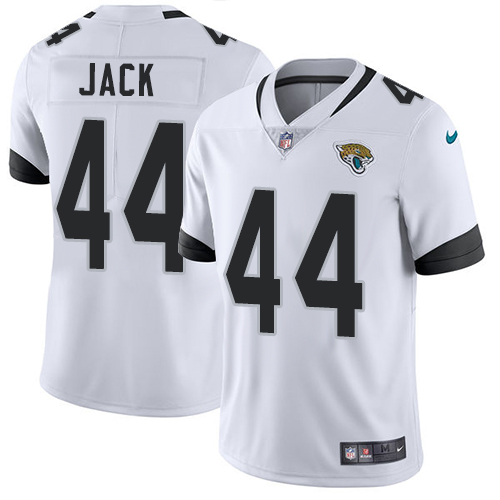 Jacksonville Jaguars #44 Myles Jack White Men's Stitched Vapor Untouchable Limited Jersey Men's