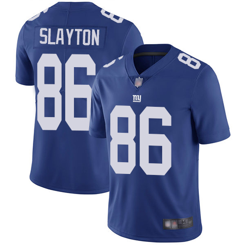 New York Giants #86 Darius Slayton Royal Blue Team Color Men's Stitched Vapor Untouchable Limited Jersey Men's