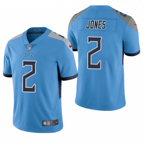 Tennessee Titans #2 Julio Jones Light Blue Alternate Men's Stitched Vapor Untouchable Limited Jersey Men's