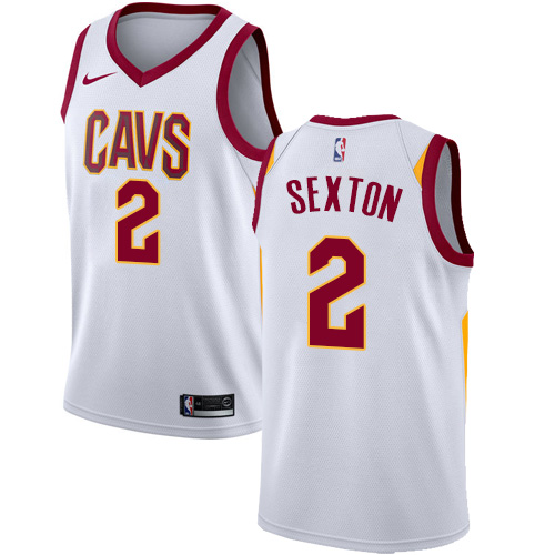 Cleveland Cavaliers #2 Collin Sexton White Youth Swingman Association Edition Jersey Youth