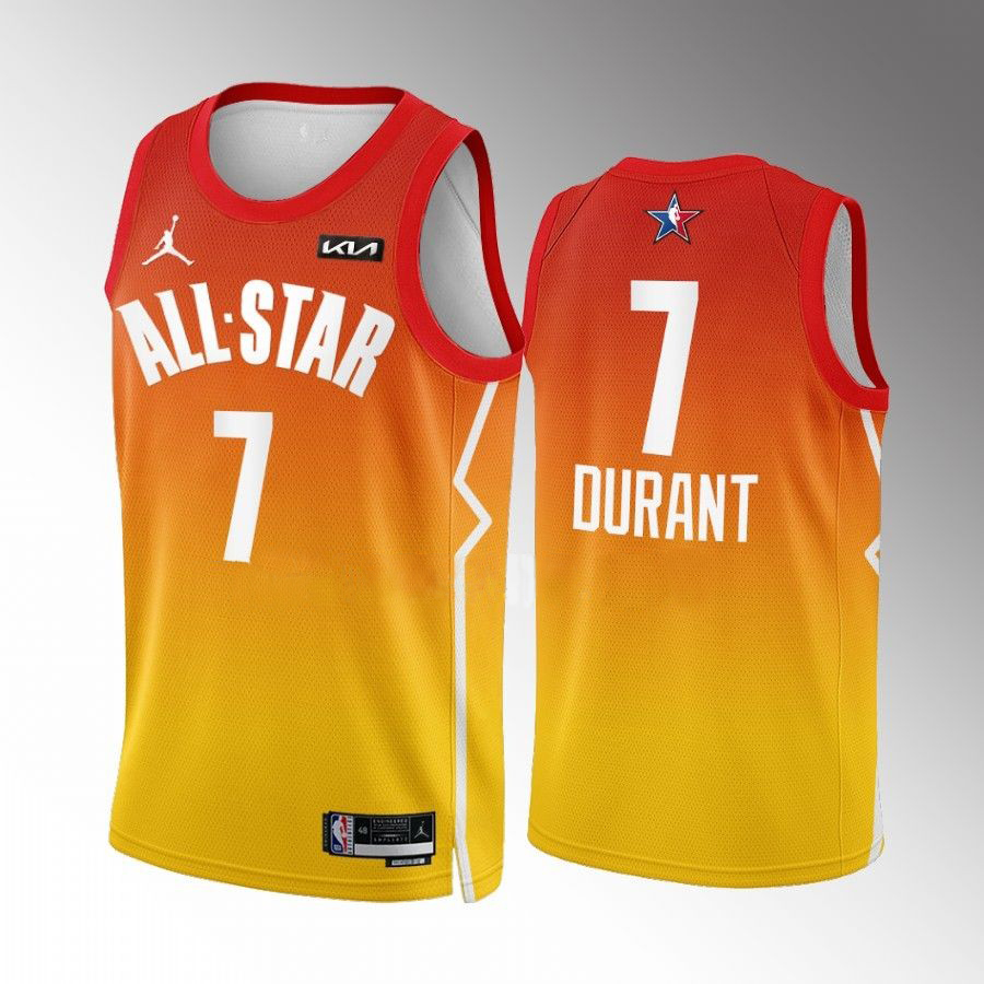 Brooklyn Nets #7 Kevin Durant Red 2023 All-Star Game Jersey