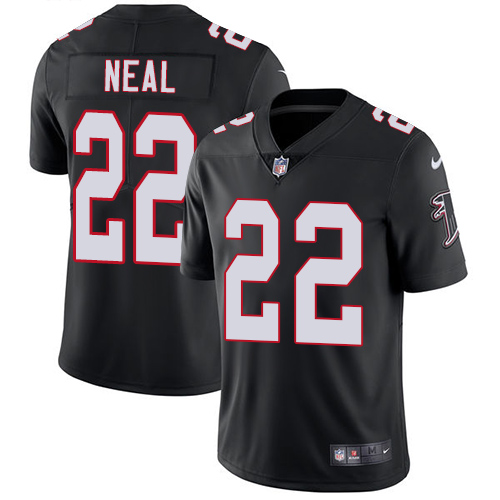 Atlanta Falcons #22 Keanu Neal Black Alternate Men's Stitched Vapor Untouchable Limited Jersey Men's