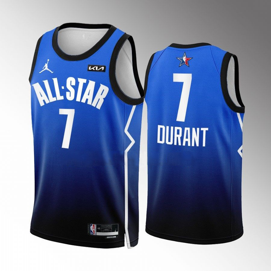 Brooklyn Nets #7 Kevin Durant Blue 2023 All-Star Game Jersey