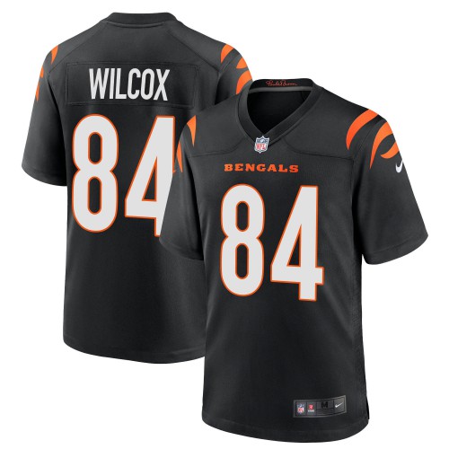 Cincinnati Cincinnati Bengals #84 Mitchell Wilcox Black Alternate Game Jersey Men's