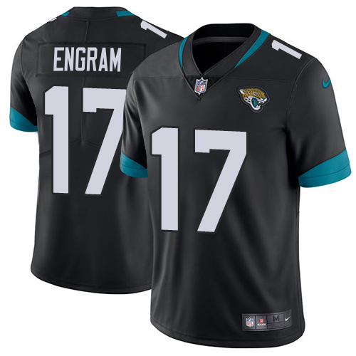 Jaguars #17 Evan Engram Black Team Color Youth Stitched Vapor Untouchable Limited Jersey