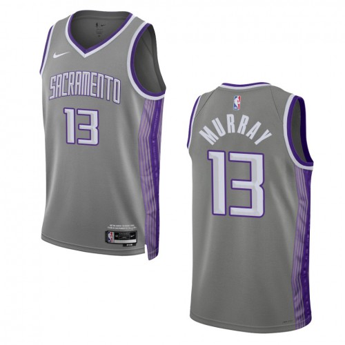 Sacramento Sacramento Kings #13 Keegan Murray Unisex Anthracite 2022-23 Swingman Jersey - City Edition Mens