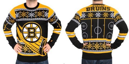 Boston Bruins Men's Ugly Sweater-1