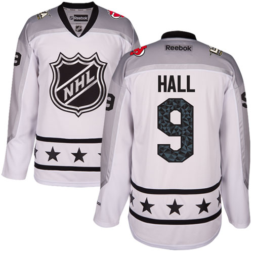 New Jersey Devils #9 Taylor Hall White 2017 All-Star Metropolitan Division Stitched Youth Jersey Youth