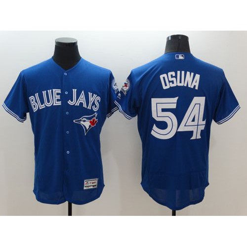 Toronto Blue Jays #54 Roberto Osuna Blue Flexbase Authentic Collection Stitched Jersey Men's