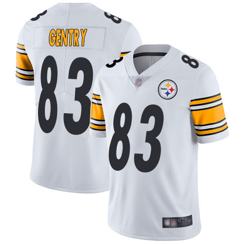 Pittsburgh Steelers #83 Zach Gentry White Men's Stitched Vapor Untouchable Limited Jersey Men's