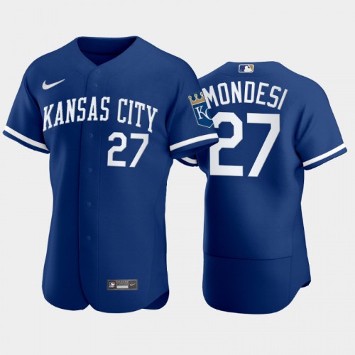 Kansas City Kansas City Royals #27 Adalberto Mondesi Men's Authentic 2022 Royal Blue Jersey Men's