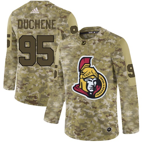 Adidas Ottawa Senators #95 Matt Duchene Camo Authentic Stitched Jersey Men's