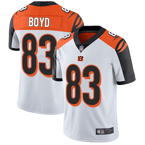 Bengals #83 Tyler Boyd White Youth Stitched Vapor Untouchable Limited Jersey