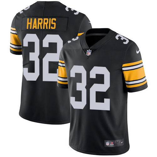 Steelers #32 Franco Harris Black Alternate Youth Stitched Vapor Untouchable Limited Jersey