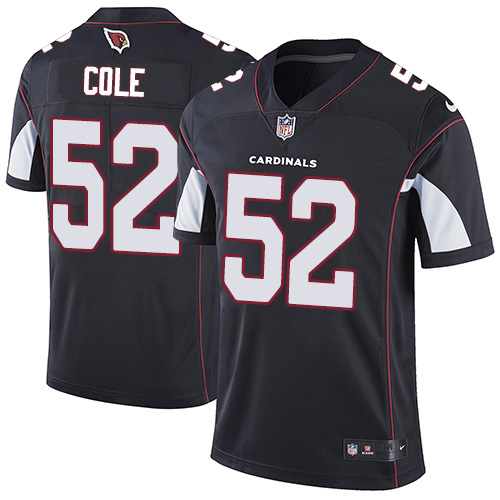 Arizona Cardinals #52 Mason Cole Black Alternate Men's Stitched Vapor Untouchable Limited Jersey Men's