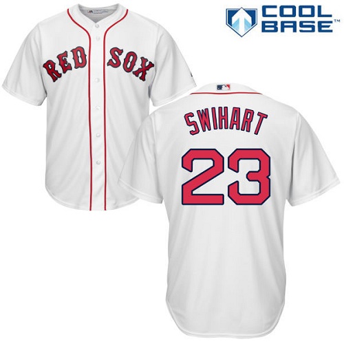 Boston Red Sox #23 Blake Swihart White Cool Base Stitched Youth Jersey Youth