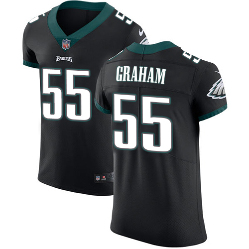 Eagles #55 Brandon Graham Black Alternate Men's Stitched Vapor Untouchable Elite Jersey