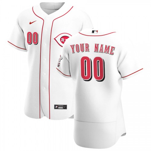Cincinnati Reds Custom Men's White Home 2020 Authentic Player Jersey
