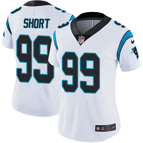 Carolina Panthers #99 Kawann Short White Women's Stitched Vapor Untouchable Limited Jersey Womens