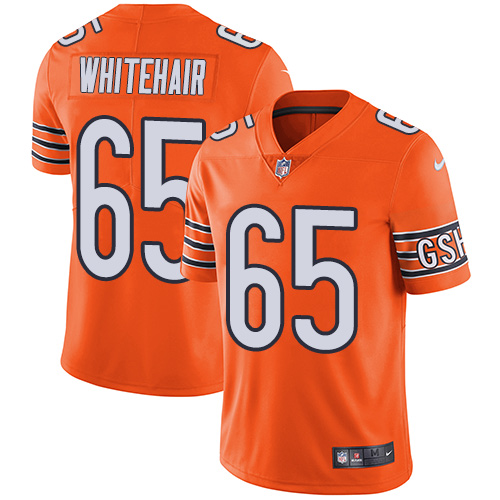 Chicago Bears #65 Cody Whitehair Orange Youth Stitched Limited Rush Jersey Youth