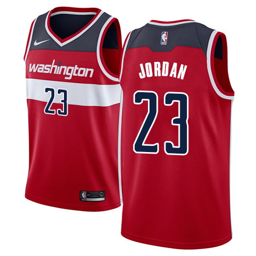 Washington Wizards #23 Michael Jordan Red Womens Swingman Icon Edition Jersey Womens