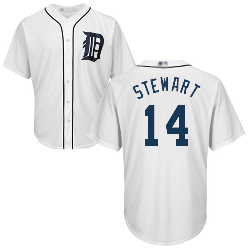 Detroit Tigers #14 Christin Stewart White Cool Base Stitched Youth Jersey Youth