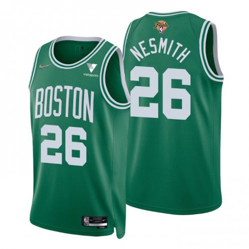Boston Boston Celtics #26 Aaron Nesmith Green Youth 2022 Finals 75th Anniversary Diamond Icon Edition Swingman Jersey Youth