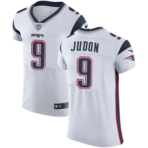 Patriots #9 Matt Judon White Men's Stitched Vapor Untouchable Elite Jersey