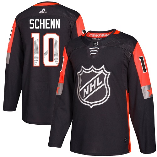 Adidas St. Louis Blues #10 Brayden Schenn Black 2018 All-Star Central Division Authentic Stitched Youth Jersey Youth