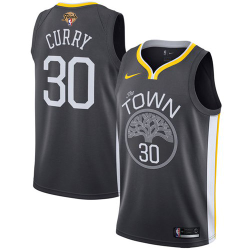 Golden State Golden State Warriors #30 Stephen Curry Womens Black 2022 Finals Swingman Statement Edition Jersey Womens