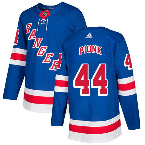 Adidas New York Rangers #44 Neal Pionk Royal Blue Home Authentic Stitched Jersey Men's