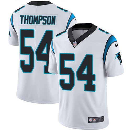 Carolina Panthers #54 Shaq Thompson White Youth Stitched Vapor Untouchable Limited Jersey Youth