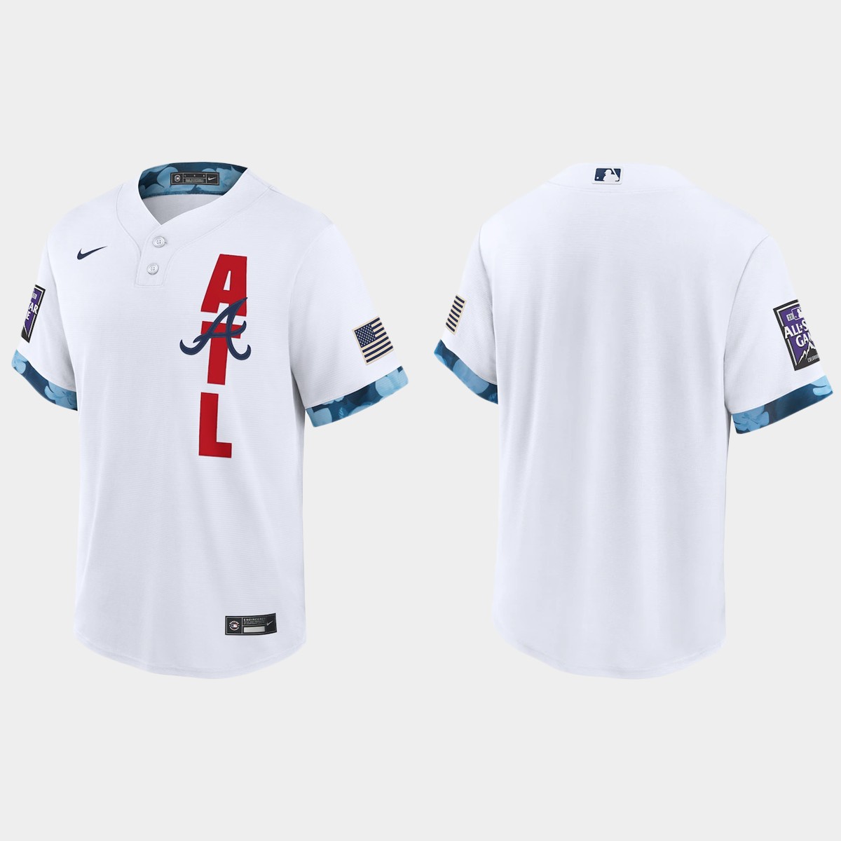 Atlanta Braves 2021 All Star Game Fan's Version White Jersey