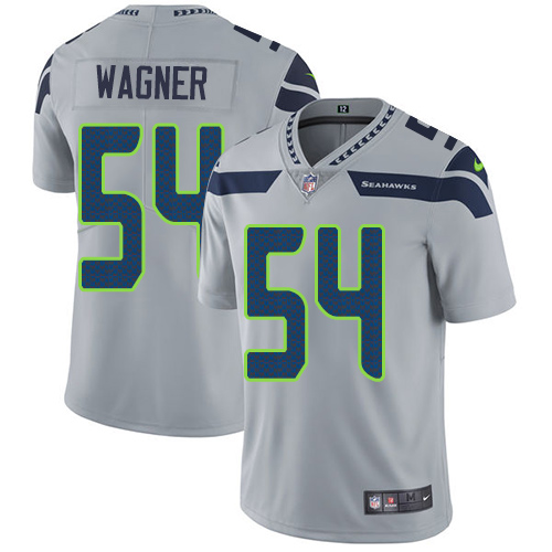 Seattle Seahawks #54 Bobby Wagner Grey Alternate Youth Stitched Vapor Untouchable Limited Jersey Youth