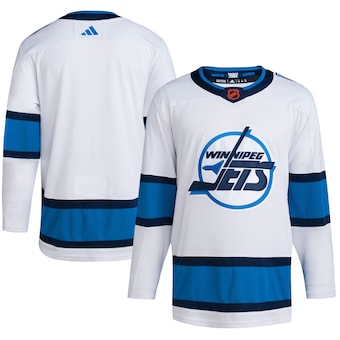 Winnipeg Jets Blank Men's Adidas Reverse Retro 2.0 Authentic Player Jersey - White