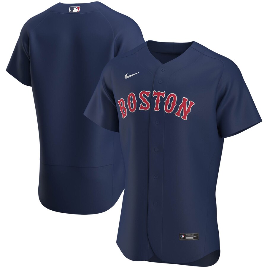 Boston Red Sox Men's Navy Alternate 2020 Authentic Jersey