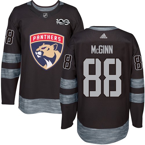 Adidas Florida Panthers #88 Jamie McGinn Black 1917-2017 100th Anniversary Stitched Jersey Men's