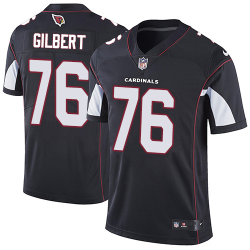 Arizona Cardinals #76 Marcus Gilbert Black Alternate Men's Stitched Vapor Untouchable Limited Jersey Men's