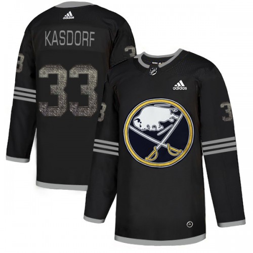 Adidas Buffalo Sabres #33 Jason Kasdorf Black Authentic Classic Stitched Jersey Men's