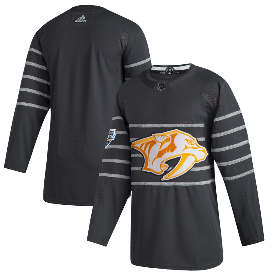Men's Nashville Predators Adidas Gray 2020 All-Star Game Authentic Jersey