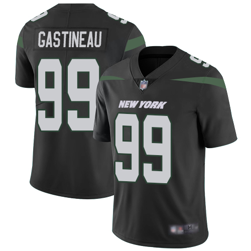 New York Jets #99 Mark Gastineau Black Alternate Men's Stitched Vapor Untouchable Limited Jersey Men's